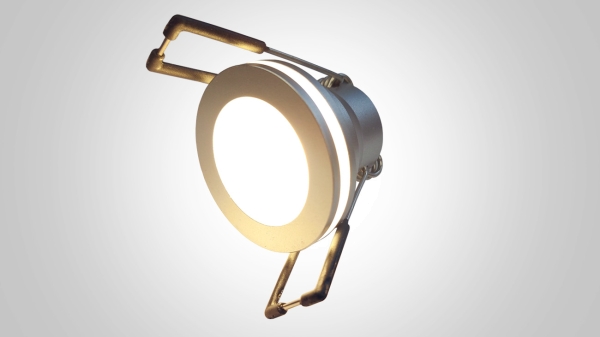 FLEX 3Watt Designer-Spot Moon warmweiss