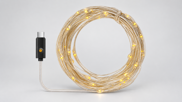 USB-C LED-Lichterkette 10m