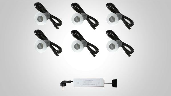 2 Watt Mikro-Komplettsets nicht dimmbar