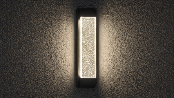 Kristall LED-Wandleuchte XL